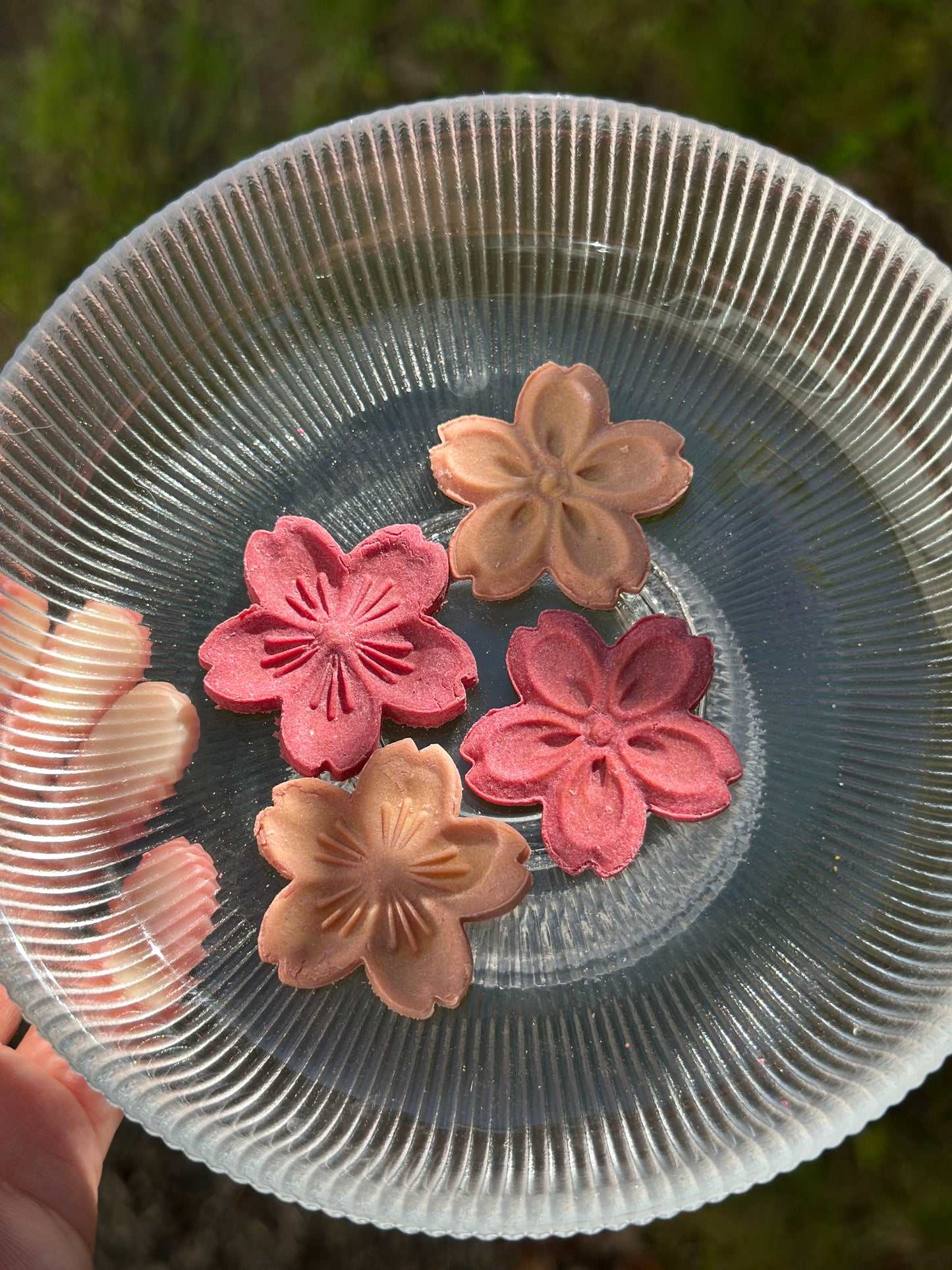 Pinky Blossoms - Chicken and Goat Cheese Biscuits