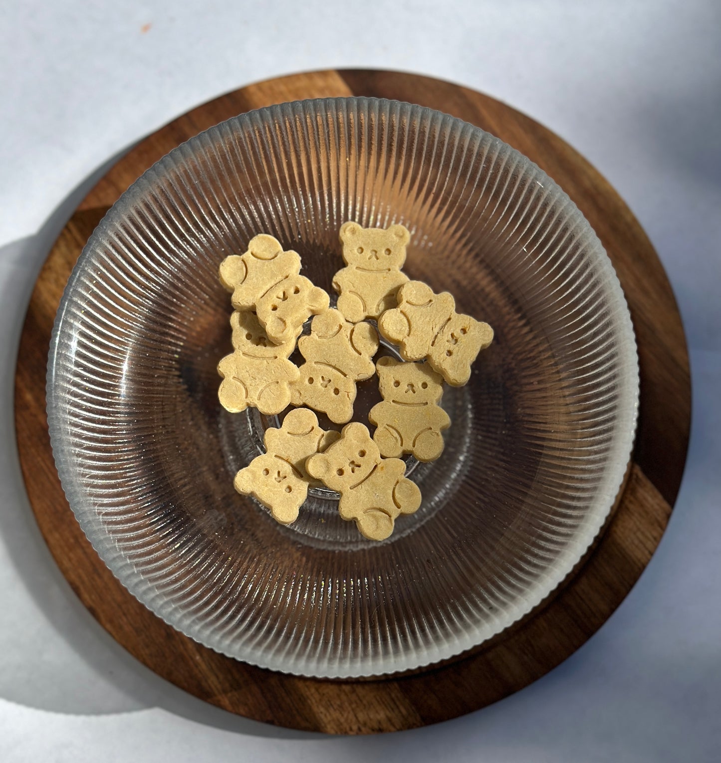 Pumpkin Bear Bites - Chicken and Goat Cheese