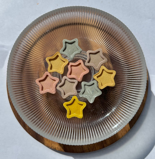 Pastel Stars - Chicken and Goat Cheese Treats